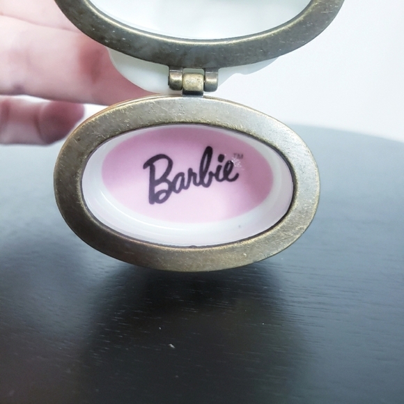 Wedding Day Barbie Porcelain Hinged Box PHB Midwest Trinket - Picture 9 of 14